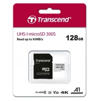 Card de memorie Transcend USD300S, 128 GB, MicroSD, Clasa 10, UHS-I U3